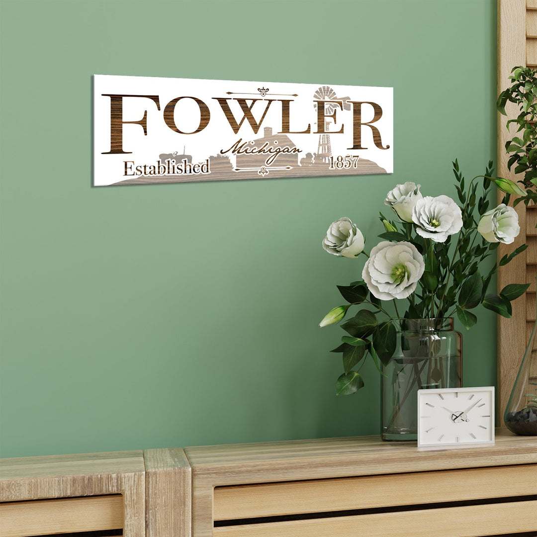 FP1949 - Fowler/Farm Engraved Stick (Standard)