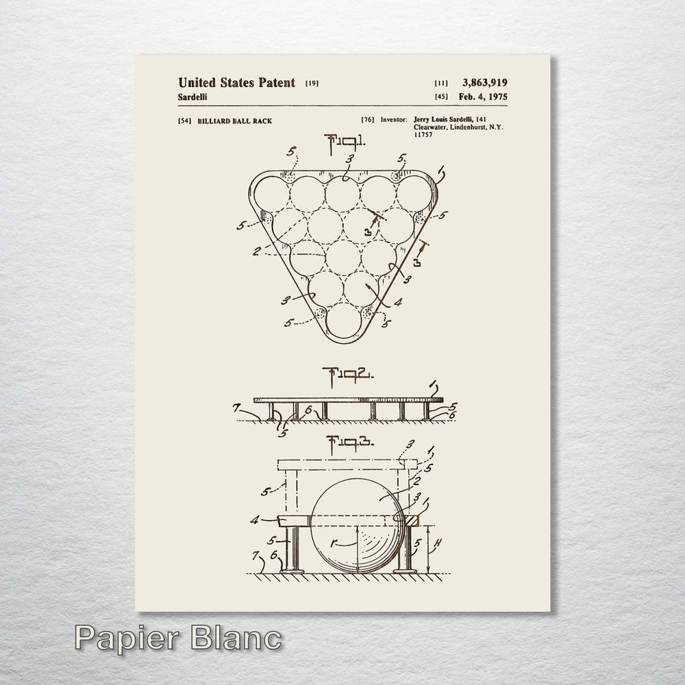 Billiard Ball Rack - Fire & Pine