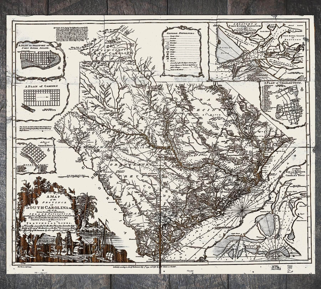 1773 South Carolina - Fire & Pine