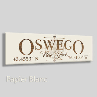 Oswego, New York Compass