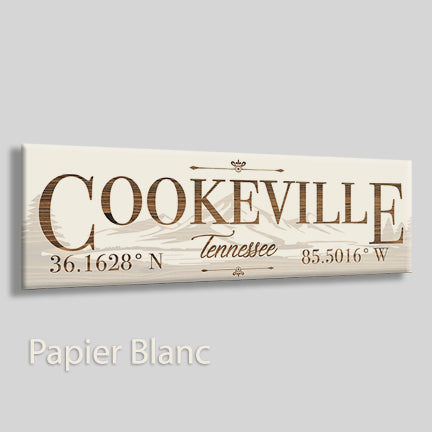 Cookville, Tennessee Mountain and Lake