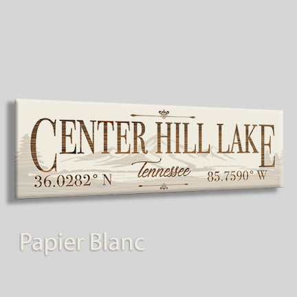 Center Hill Lake, Tennnessee Mountain and Lake