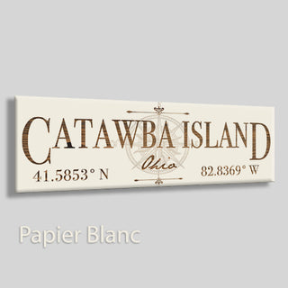 Catawba Island, Ohio Compass