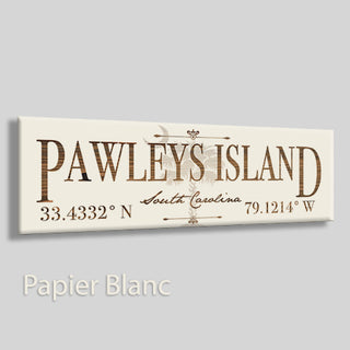 Pawleys Island, South Carolina Palm & Moon