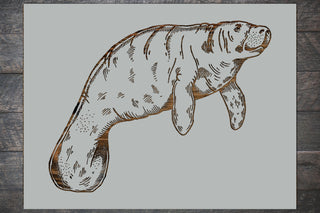 Exclusive - Manatee Engraved Patent