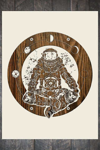 Exclusive - Spaceman Mediate Engraved Patent