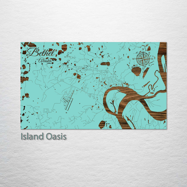 Bethel, Alaska Street Map