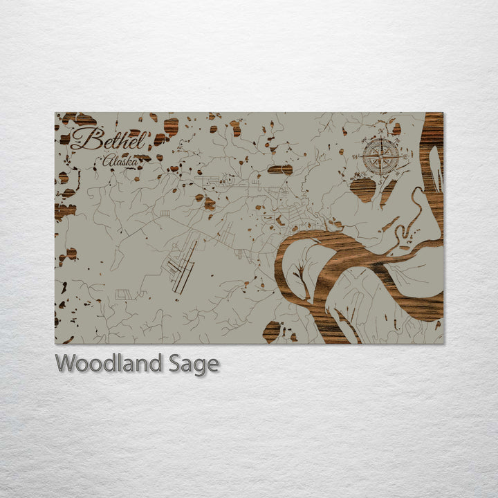 Bethel, Alaska Street Map