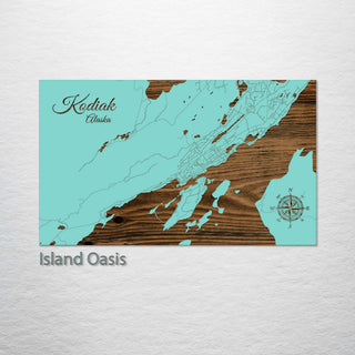 Kodiak, Alaska Street Map