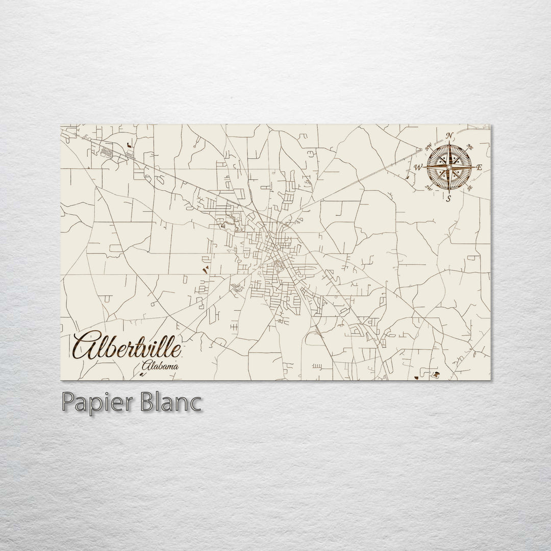 Albertville, Alabama Street Map