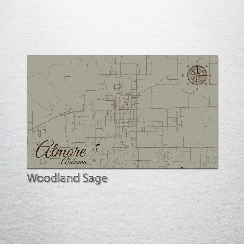 Atmore, Alabama Street Map