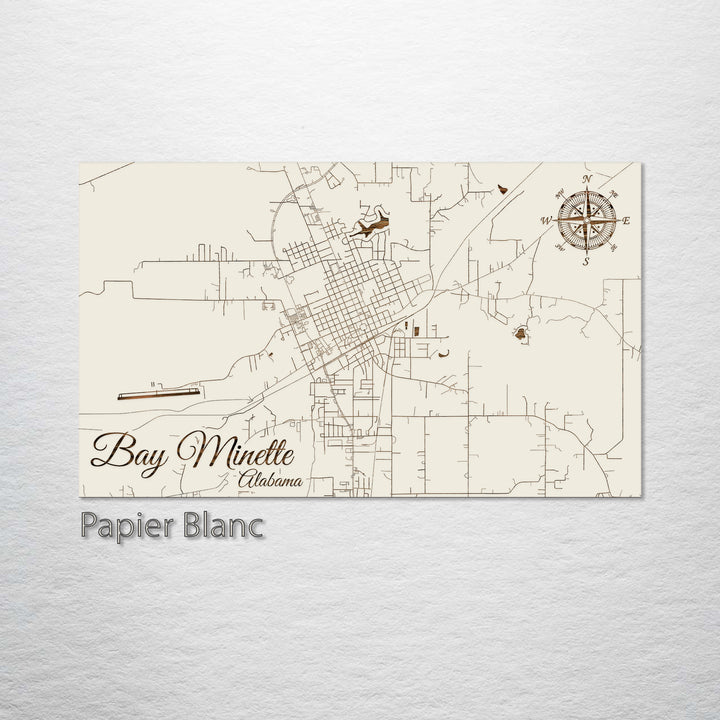 Bay Minette, Alabama, AL Street Map