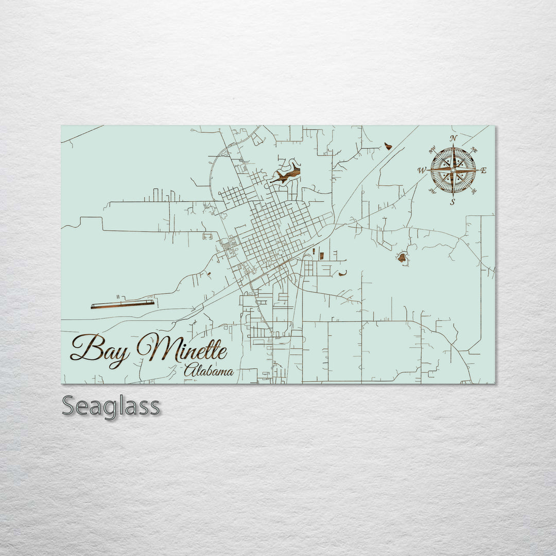 Bay Minette, Alabama, AL Street Map