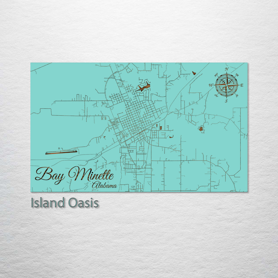 Bay Minette, Alabama, AL Street Map