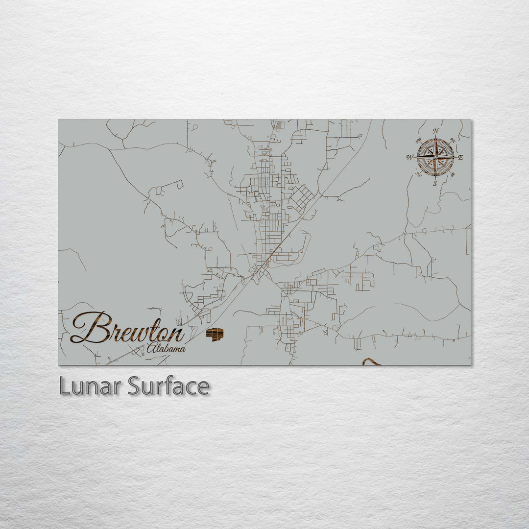 Brewton, Alabama Street Map