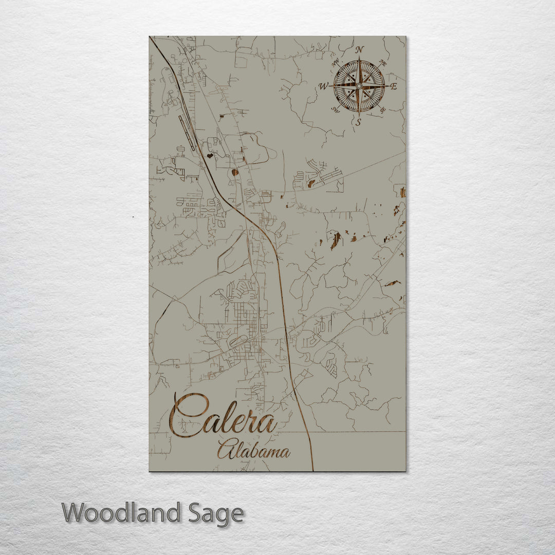 Calera, Alabama Street Map