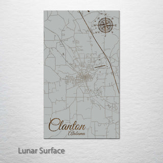 Clanton, Alabama Street Map