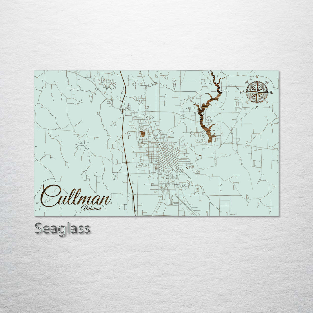 Cullman, Alabama Street Map