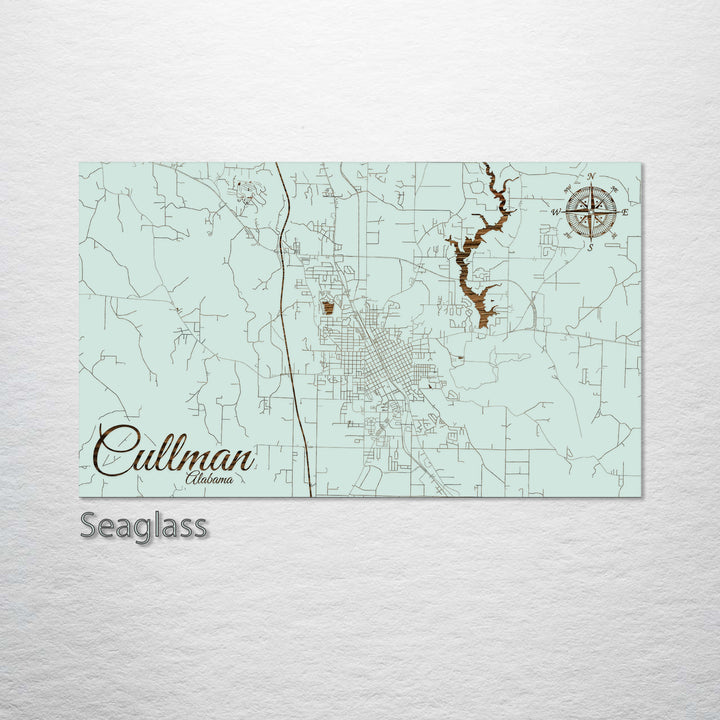 Cullman, Alabama Street Map