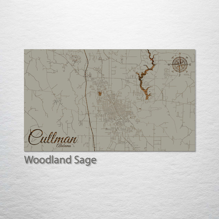 Cullman, Alabama Street Map
