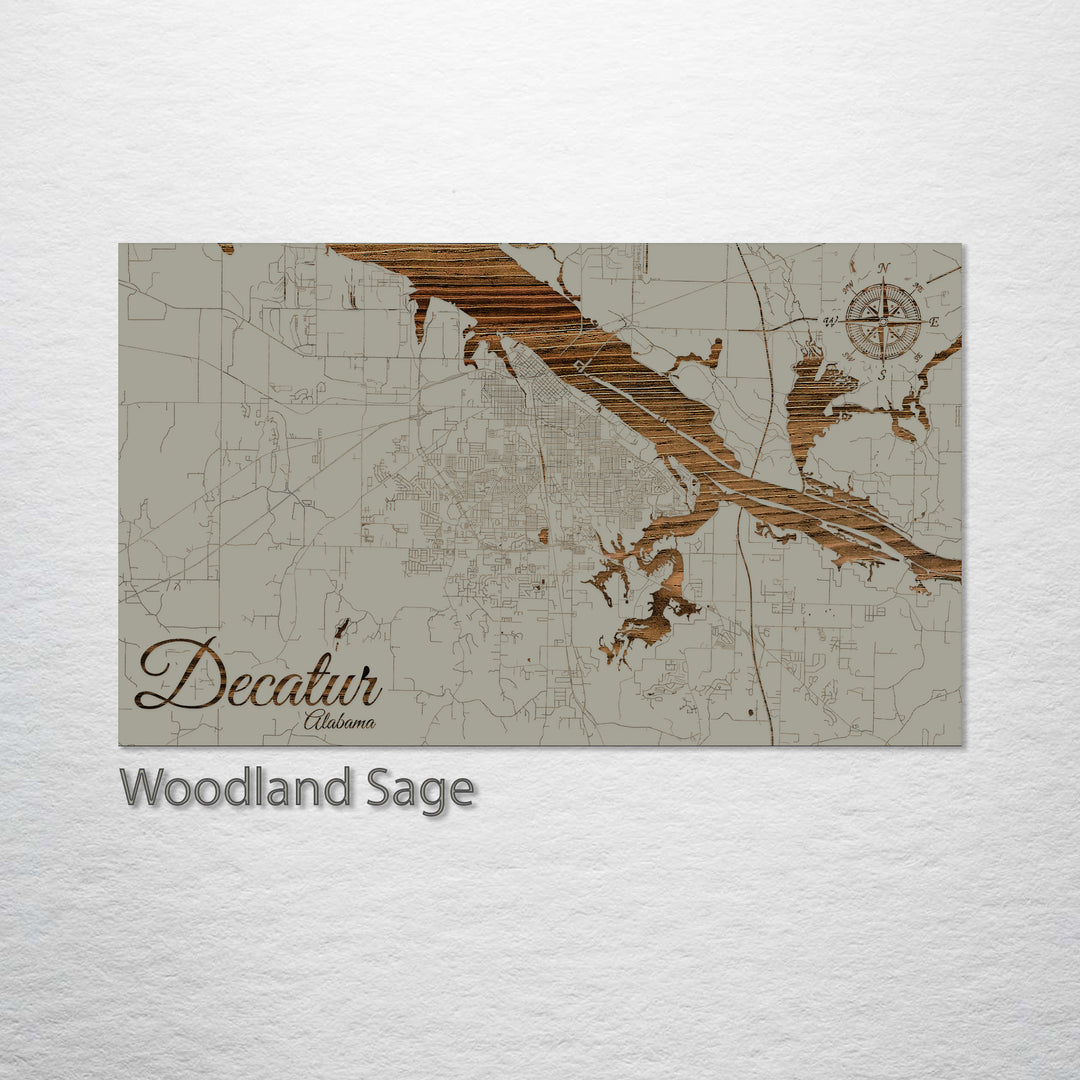 Decatur, Alabama Street Map