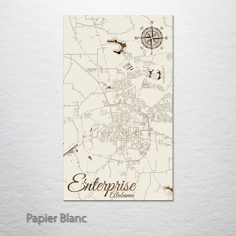 Enterprise, Alabama Street Map