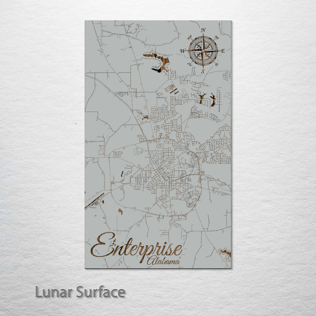 Enterprise, Alabama Street Map