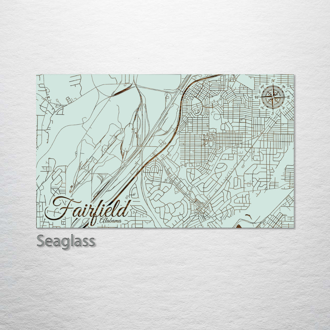 Fairfield, Alabama Street Map