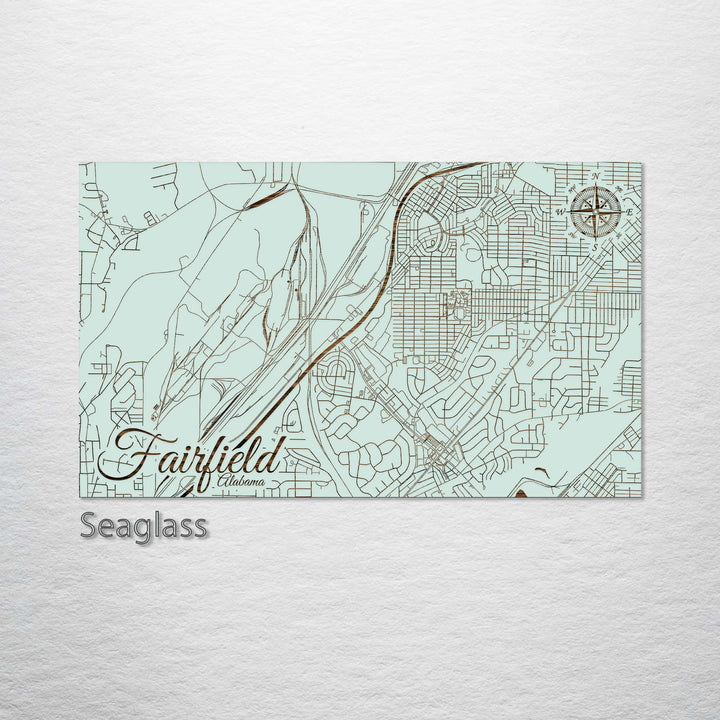 Fairfield, Alabama Street Map