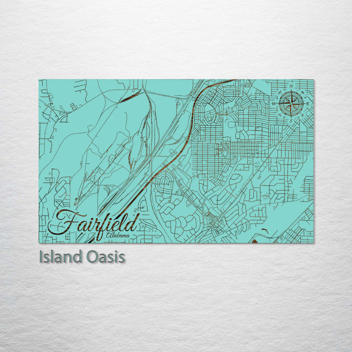 Fairfield, Alabama Street Map