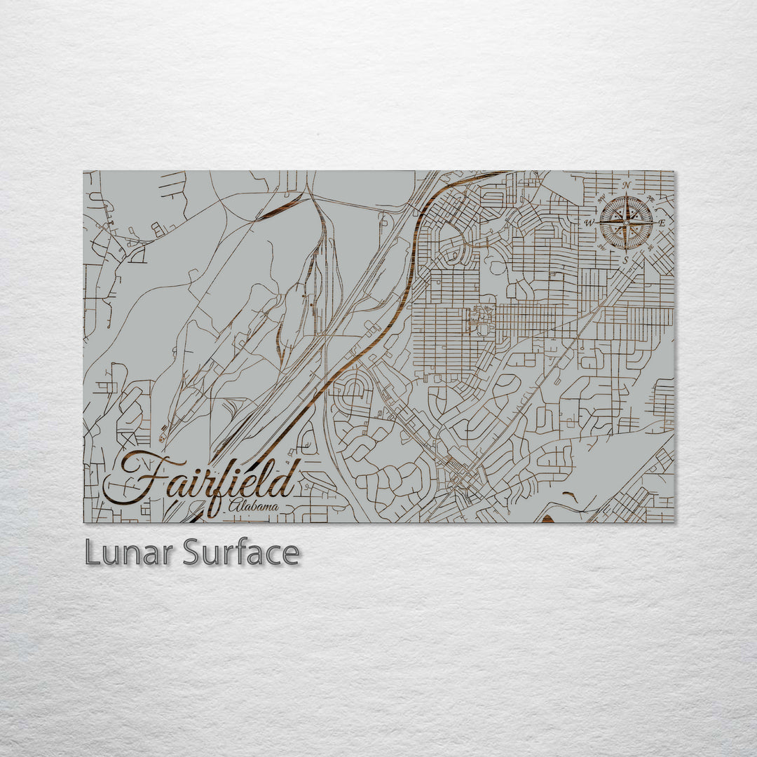 Fairfield, Alabama Street Map