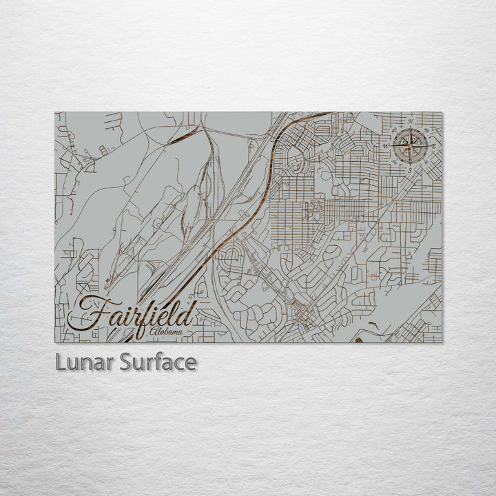 Fairfield, Alabama Street Map