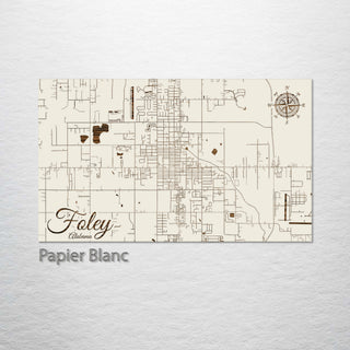 Foley, Alabama Street Map