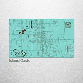 Foley, Alabama Street Map