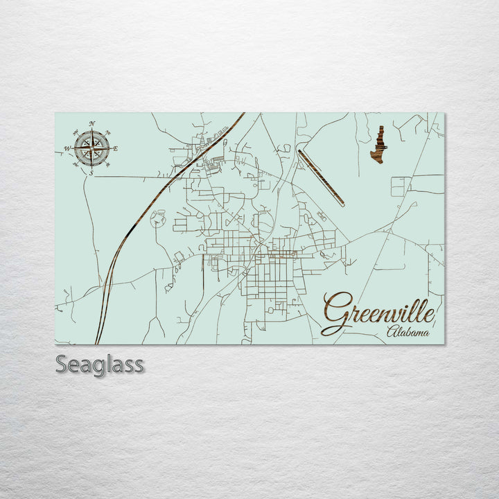 Greenville, Alabama Street Map