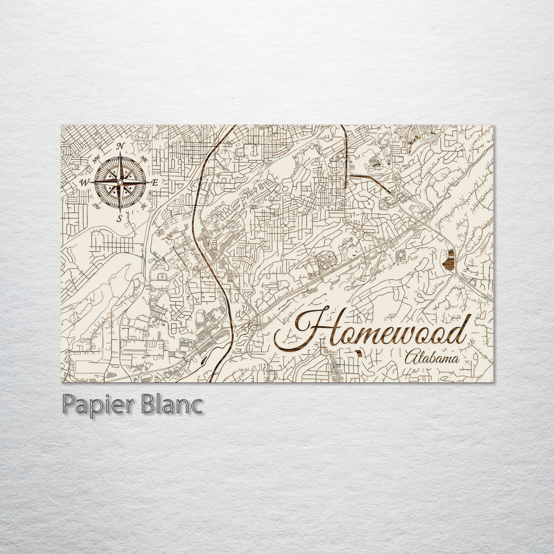 Homewood, Alabama Street Map