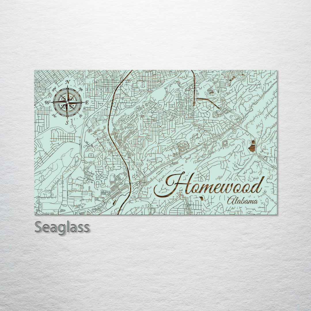 Homewood, Alabama Street Map