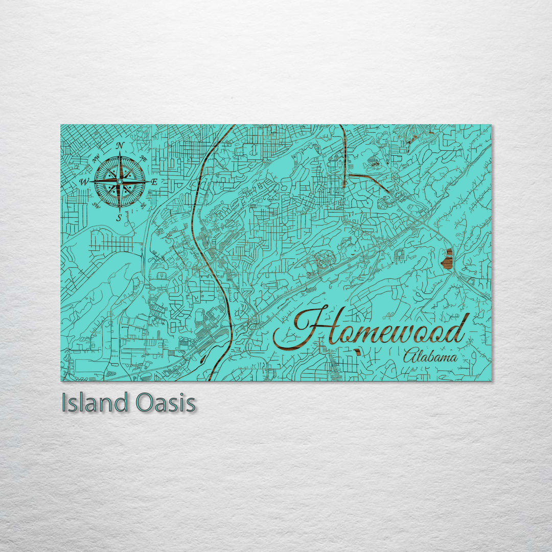 Homewood, Alabama Street Map