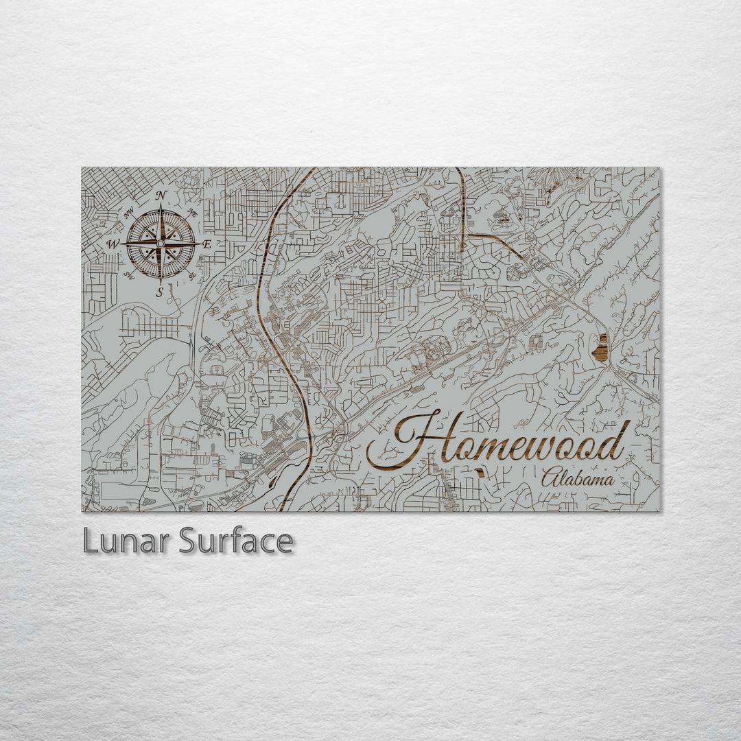 Homewood, Alabama Street Map