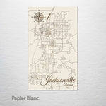 Jacksonville, Alabama Street Map