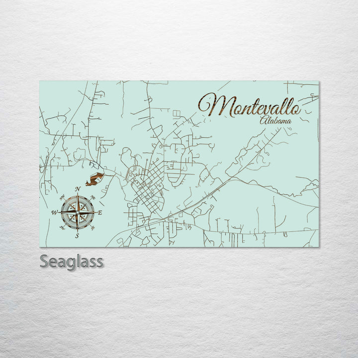 Montevallo, Alabama Street Map