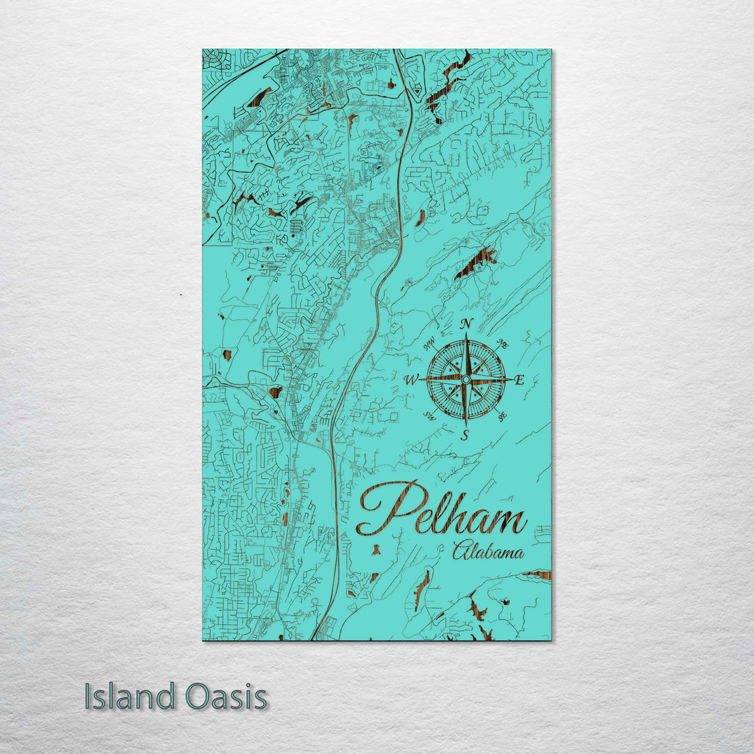 Pelham, Alabama Street Map