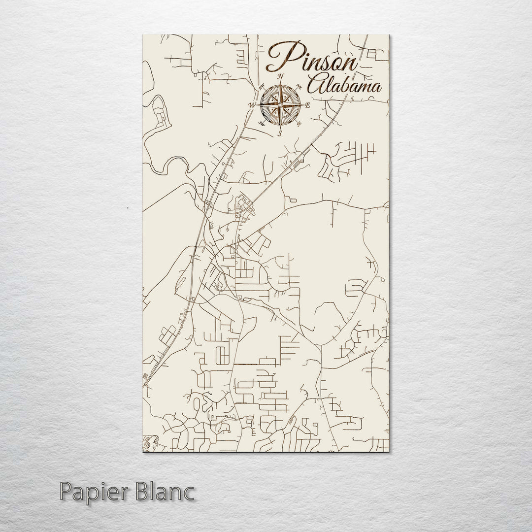 Pinson, Alabama Street Map