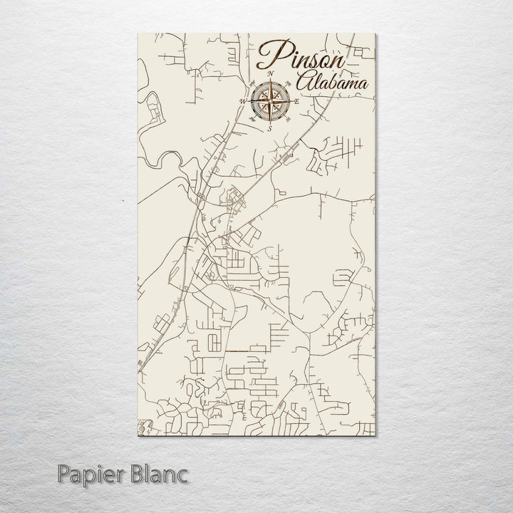 Pinson, Alabama Street Map
