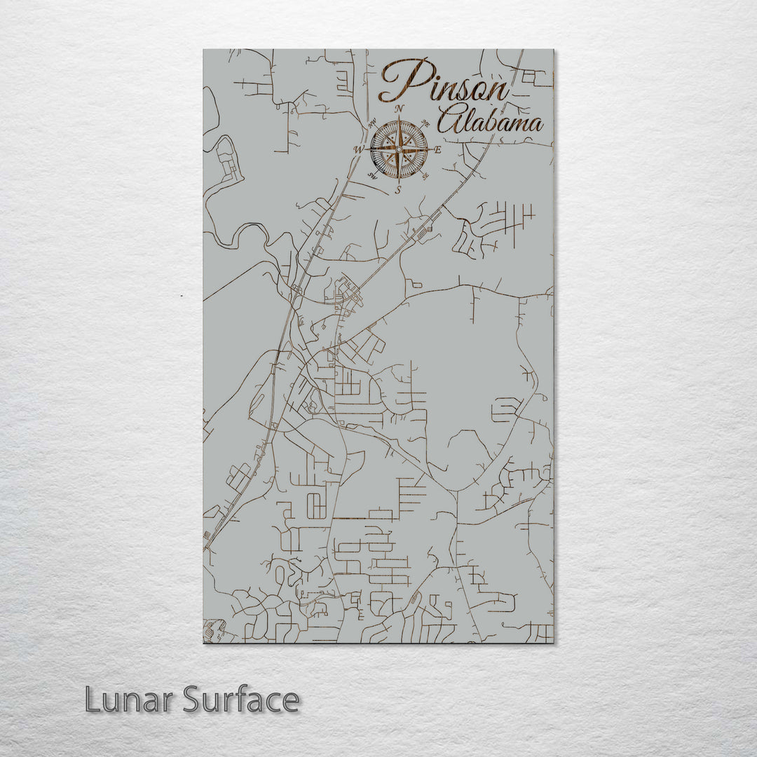 Pinson, Alabama Street Map