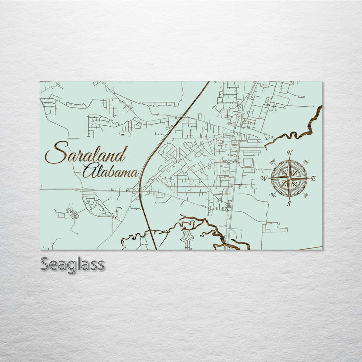 Saraland, Alabama Street Map