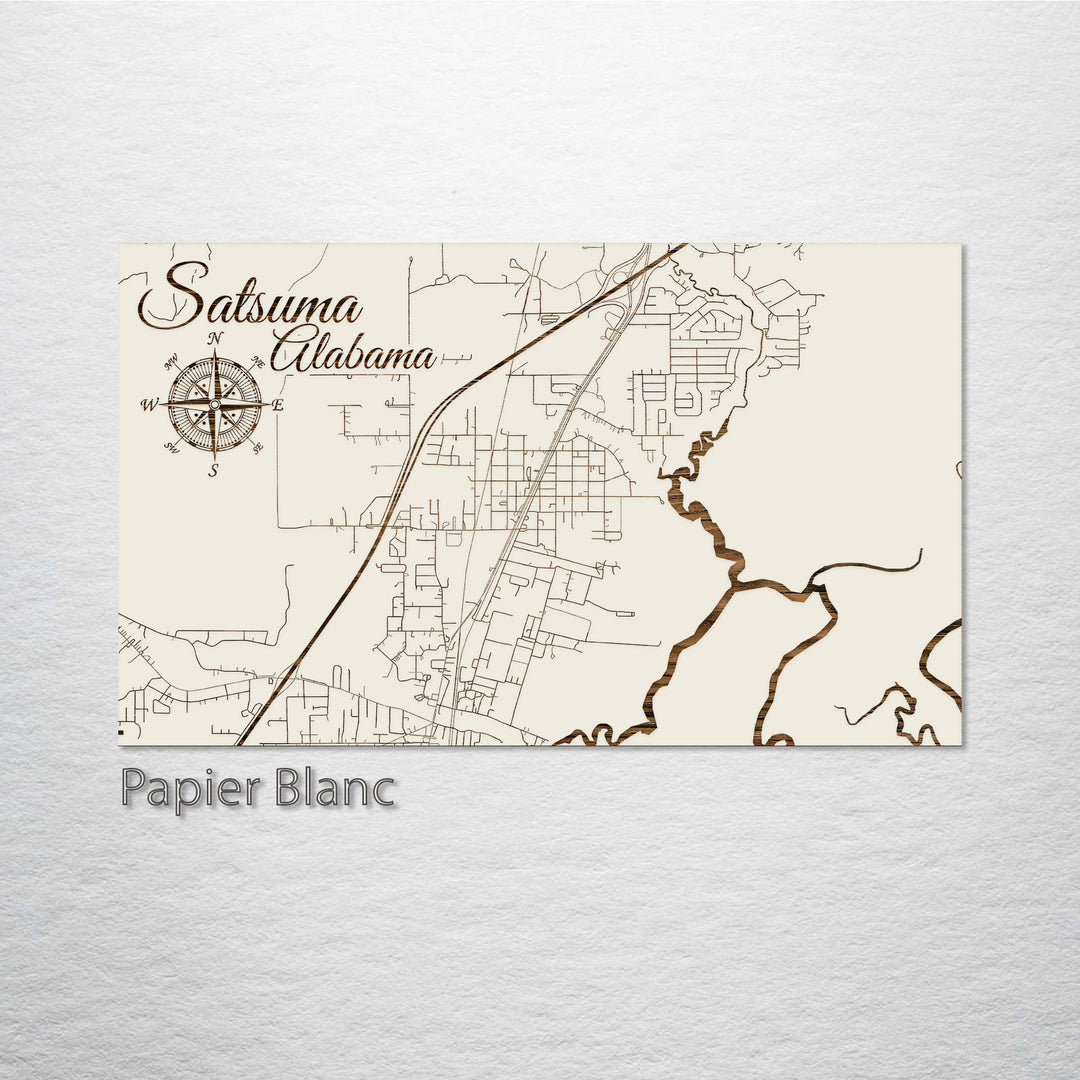 Satsuma, Alabama Street Map