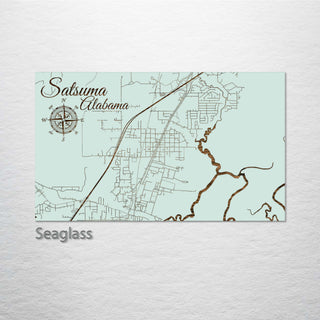 Satsuma, Alabama Street Map