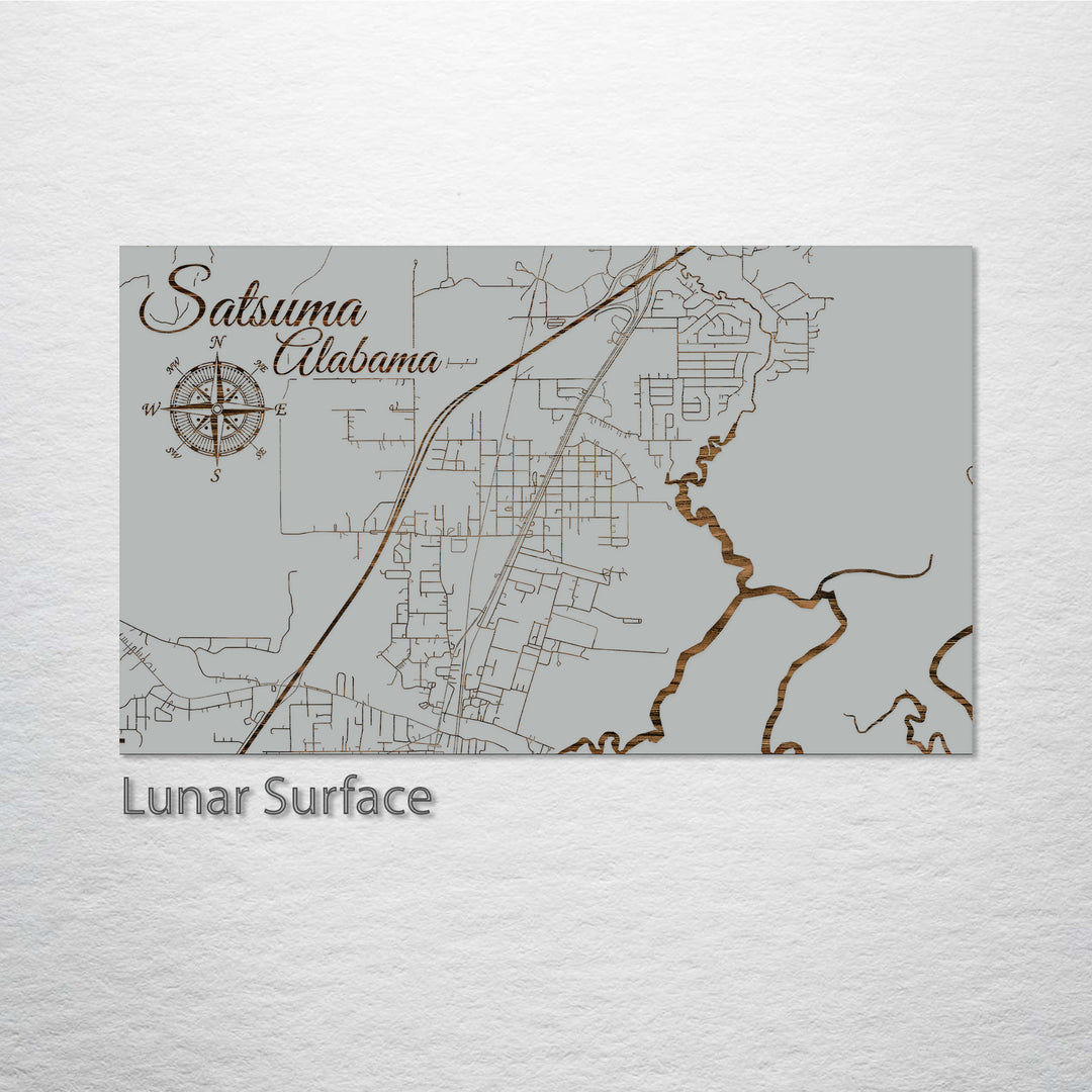 Satsuma, Alabama Street Map