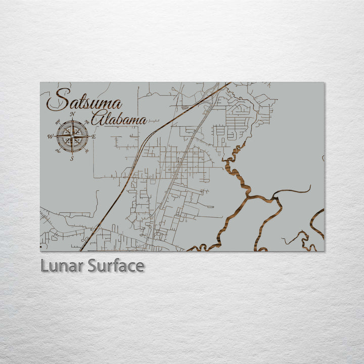 Satsuma, Alabama Street Map